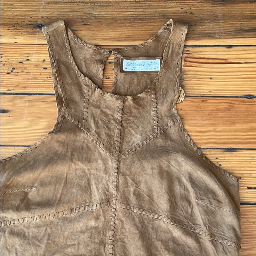 || ALLSAINTS || Goat suede laced tank